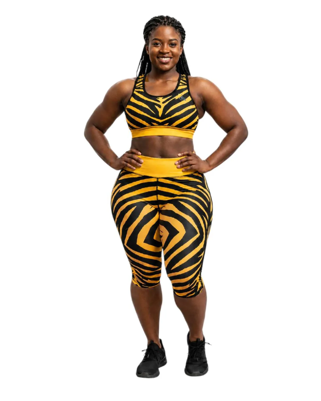 Safri Capri Activewear Set by AfricStyle Fashion